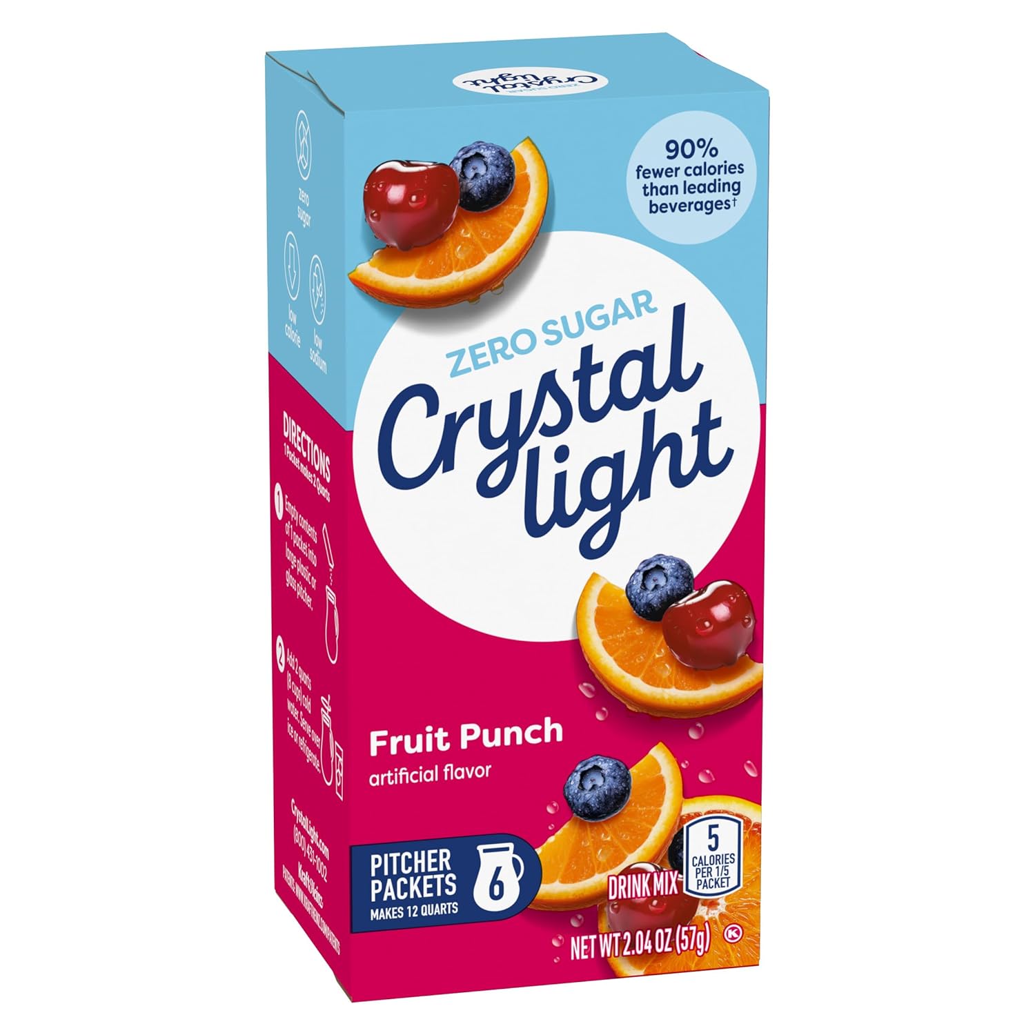 Crystal Light Fruit Punch Drink Mix – 5-Calorie Hydration Ritual for Wellness-Focused Kitchens