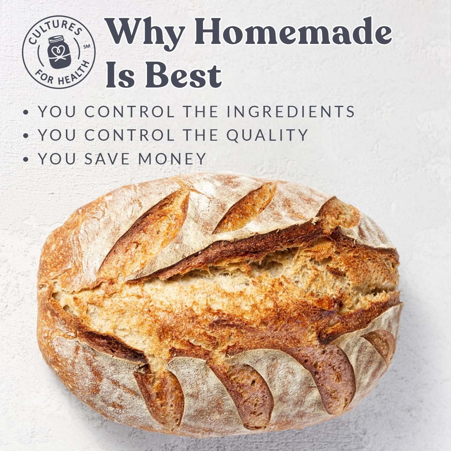 Cultures for Health San Francisco Sourdough Starter – Holiday Gift for the Bread Hobbyist Who Has Everything