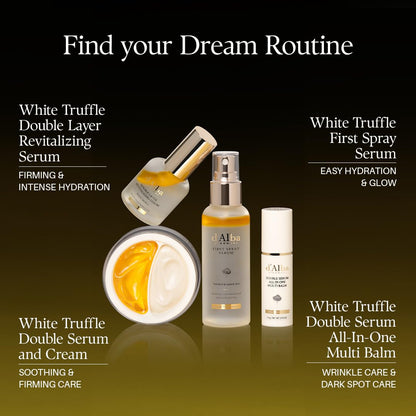 d'alba Piedmont White Truffle Multi Balm – Mindful Self-Care Stick for Hydration and Brightening at Bedtime