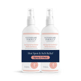 Veterinary Formula Clinical Care Hot Spot & Itch Relief Spray for Dogs & Cats – Post-Hike Skin Soother for Active Outdoor Pets