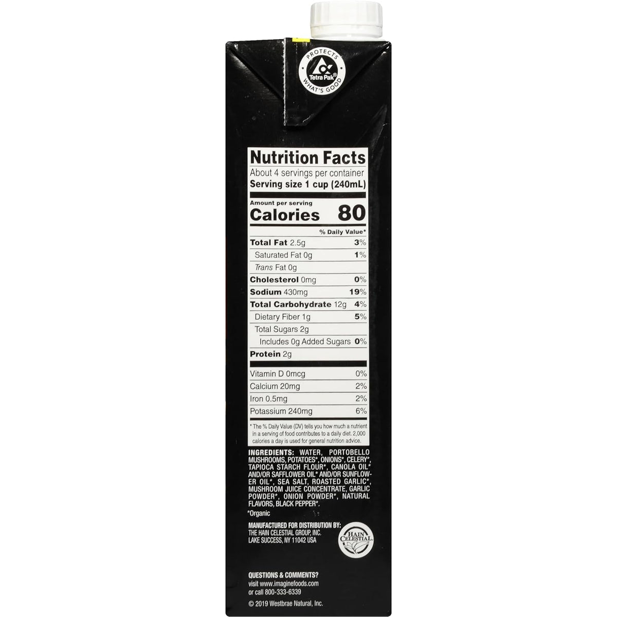 dairy-free and gluten-free formulation