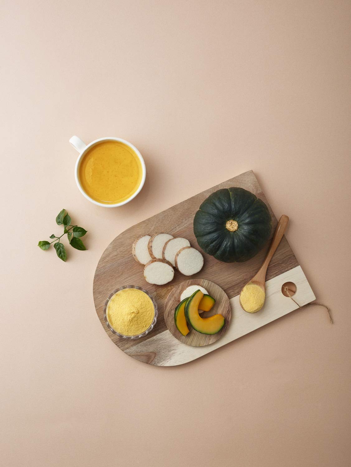 Damtuh Misugaru Pumpkin Yam Powder – No-Caffeine Focus Drink for Afternoon Work Sessions