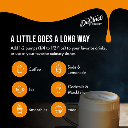 DaVinci Gourmet Agave Syrup Multi-Bottle Housewarming Gift Set for the Cocktail Enthusiast