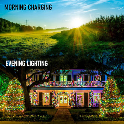 Dazzle Bright Fairy Lights – Pet and Kid Friendly Solar Decor, No Flame and No Hot Bulbs