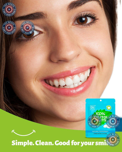 DC24 DAILY CARE Peppermint Mints – Allergen-Free Candy for Playdates, Birthdays, and Family Gatherings