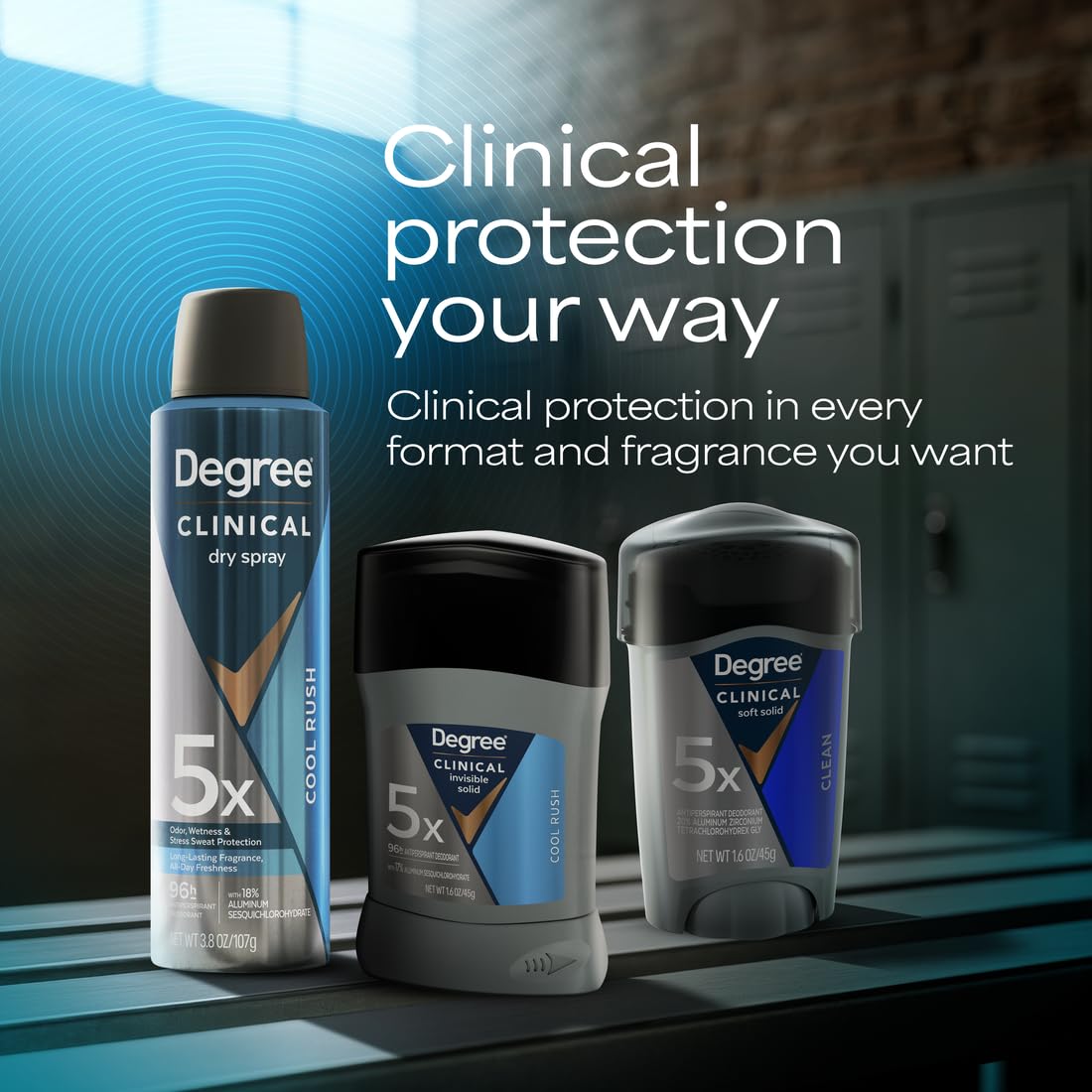 Degree Clinical Strength Deodorant 2-Pack for Men – Thoughtful Grooming Gift for Him