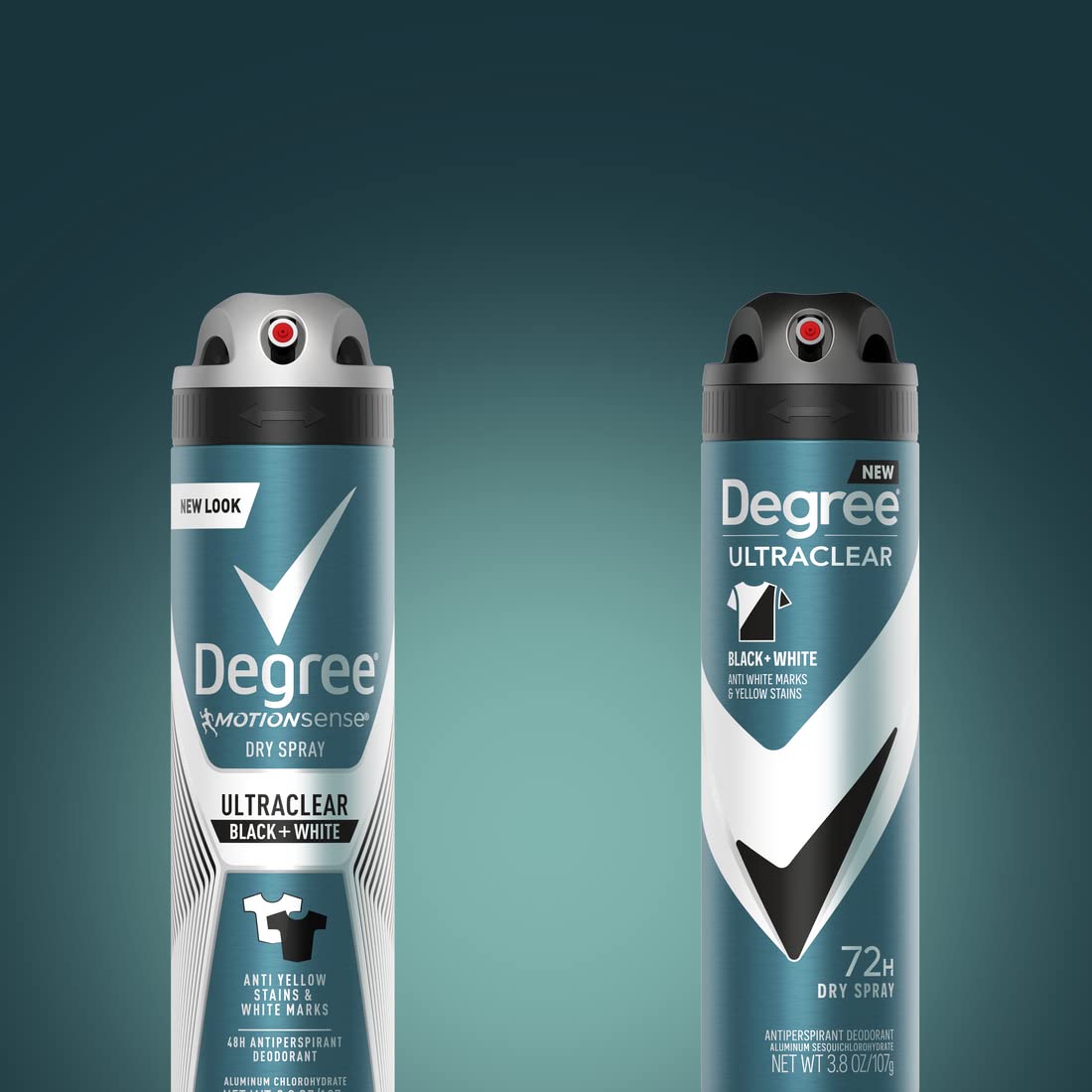 Degree Men Anti-Stain Dry Spray Antiperspirant 3.8 oz (Pack of 3) – Neutral Everyday Defense for a Less-Is-More Bathroom Counter