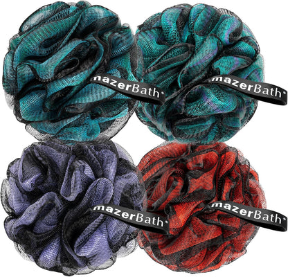 dense and fluffy pe mesh netting for high-foam lathering