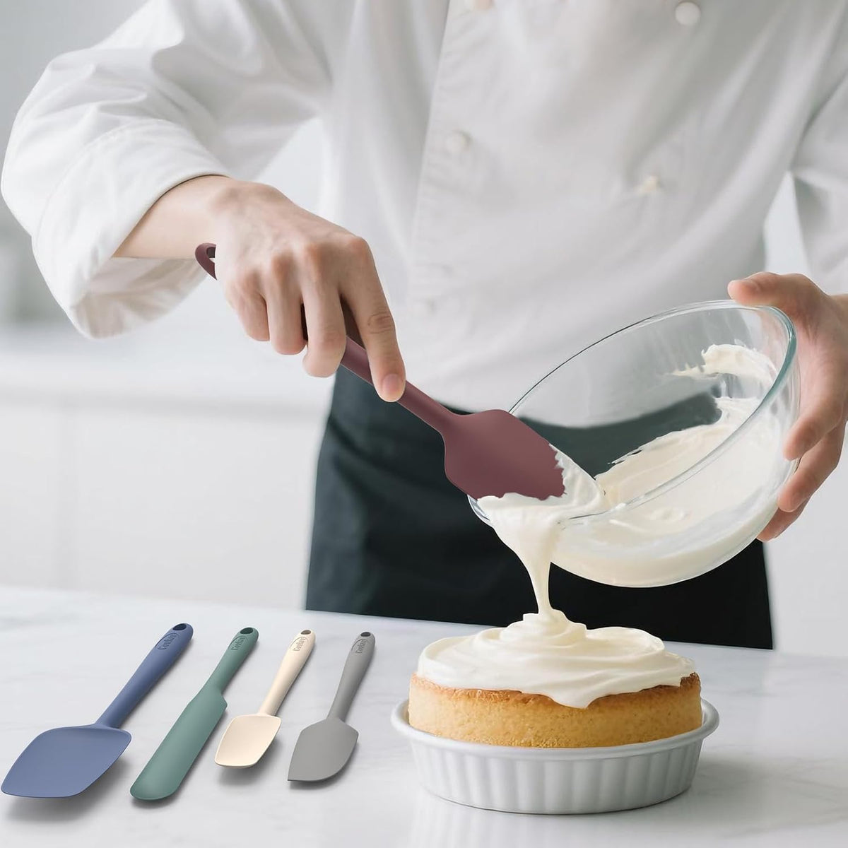 detachable polypropylene handle that is dishwasher safe
