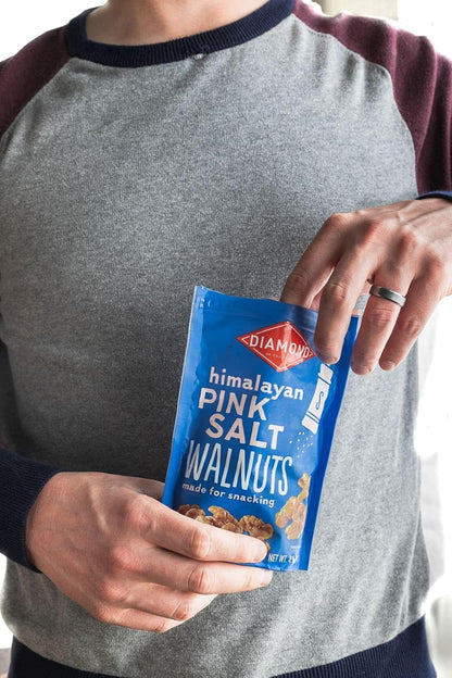Diamond of California Himalayan Pink Salt Walnuts – Non-GMO Lunchbox Staple for Back-to-School Parents