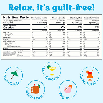 dietary profile: vegan, gluten-free, non-gmo, dairy-free, soy-free, kosher, fat-free, caffeine-free