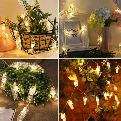 Dopheuor LED Memory Garland – Less-Is-More Bedroom Decor with Warm White 3000K Glow