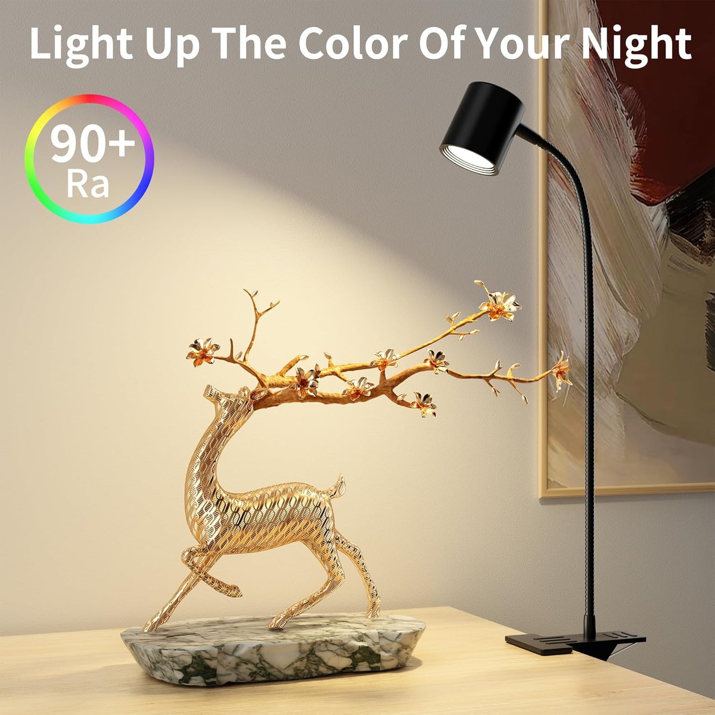 Dott Arts Book Light – Cool-Touch Bedside Lamp for Dorm and Playroom, 99.99% Blue Light Blocked