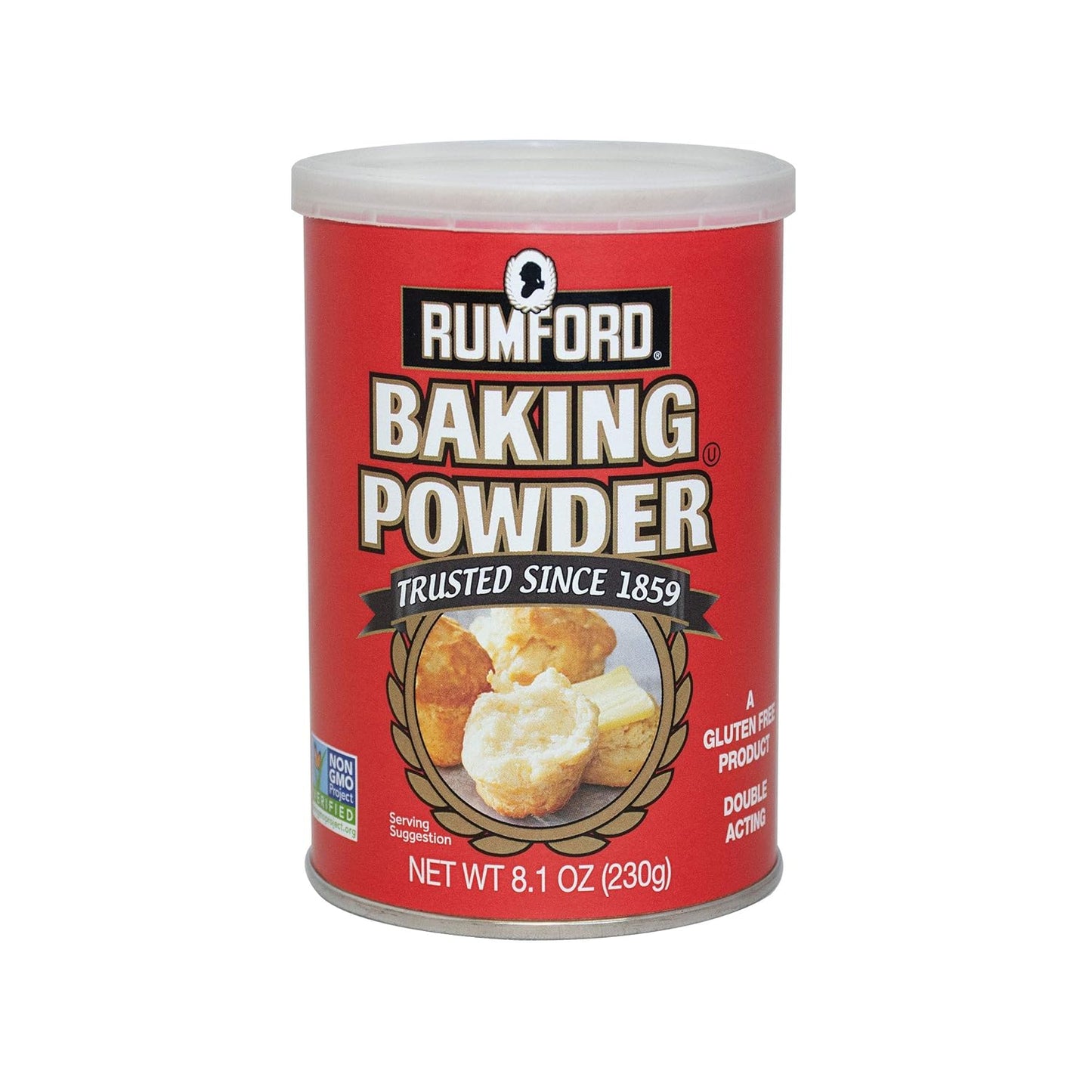 double-acting leavening that releases 60% of gas during mixing and the rest during cooking