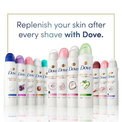 Dove Advanced Care Antiperspirant Deodorant Dry Spray Cool Essentials – Spa-Quality Alcohol-Free Dry Spray for the Refined Bathroom, 3.8 oz