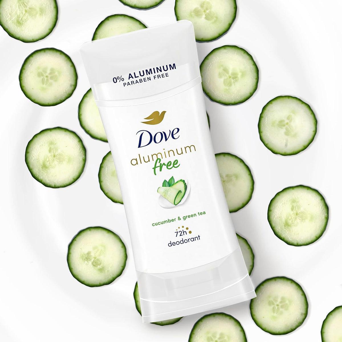 Dove Alcohol Free Deodorant for Women – Rose Petals Stick for a Gentle Wind-Down Routine and Softer Underarms, 2.6 oz