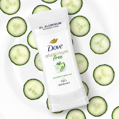 Dove Alcohol Free Deodorant for Women – Rose Petals Stick for a Gentle Wind-Down Routine and Softer Underarms, 2.6 oz
