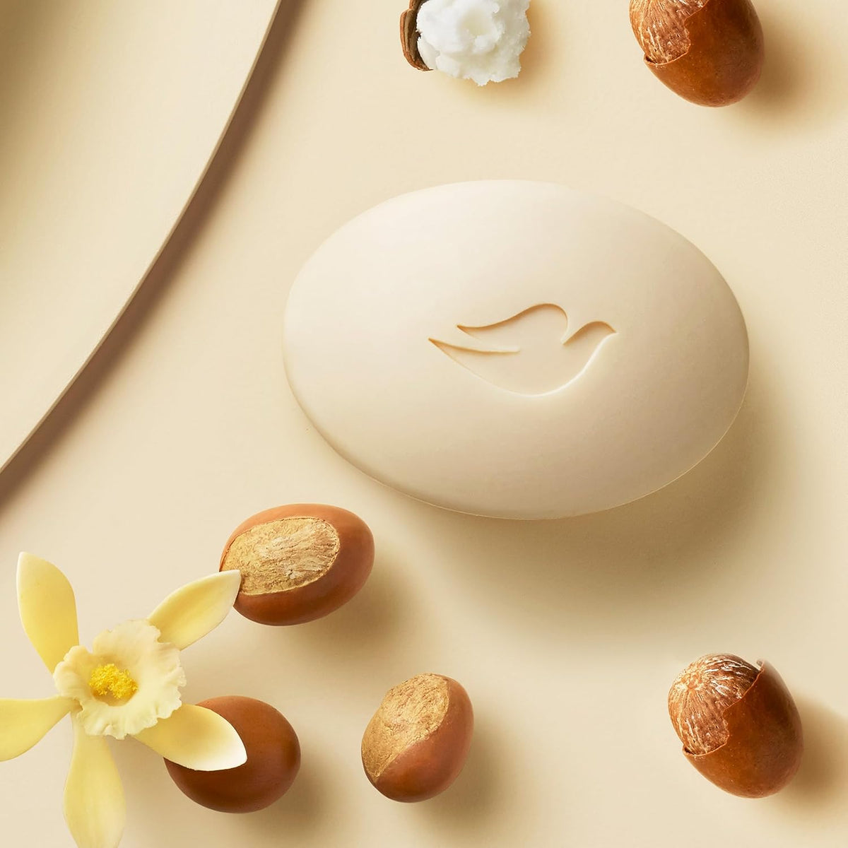 Dove Beauty Bar Soap with Shea Butter – Skin Barrier Safe Cleanser, pH Balanced Bar That Protects Against Dryness and Irritation