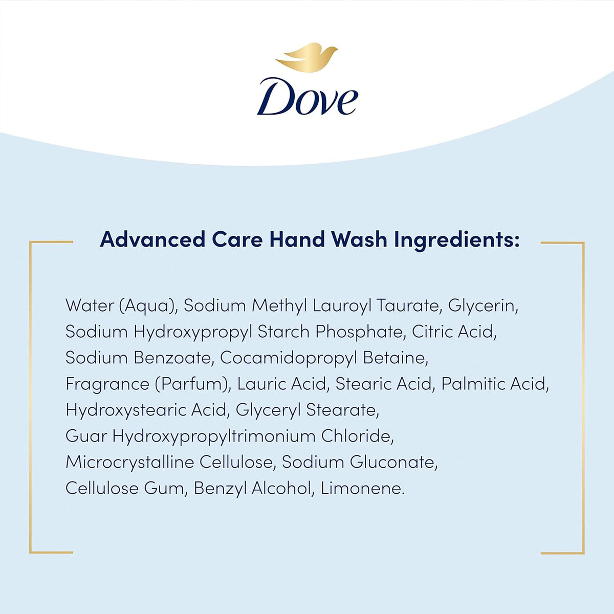 Dove Care & Protect Hand Wash – Mindful Germ-Cleansing Routine for Spa-Like Bathrooms and Healthy Kitchens, Pack of 3
