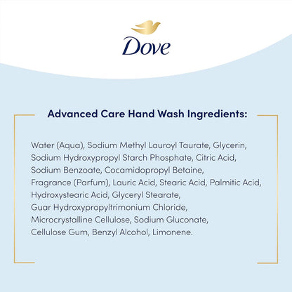 Dove Care & Protect Hand Wash – Mindful Germ-Cleansing Routine for Spa-Like Bathrooms and Healthy Kitchens, Pack of 3