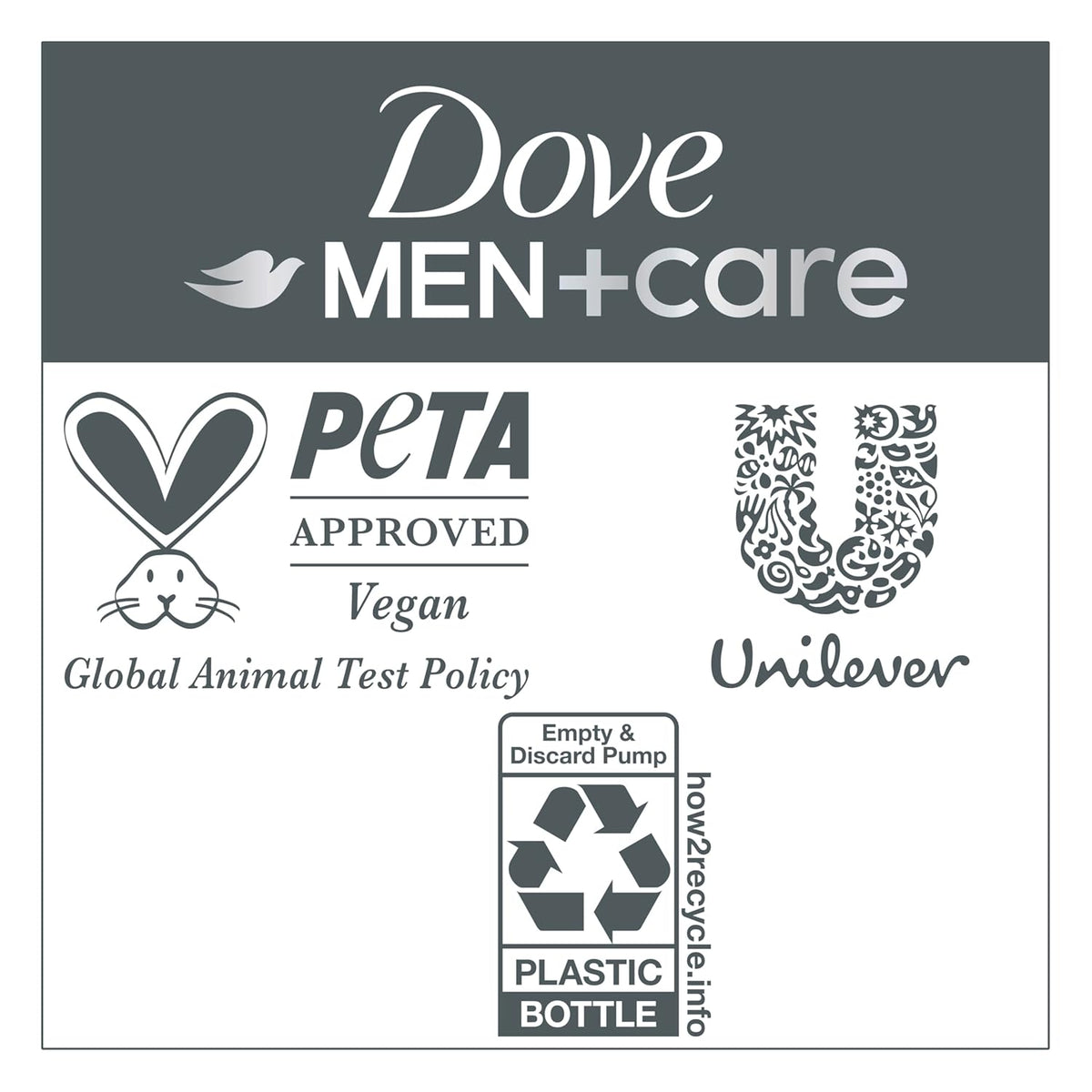 Dove Men+Care 2-in-1 Shampoo and Conditioner – One-Step Hair Care Solution for the Intentional, Low-Maintenance Man