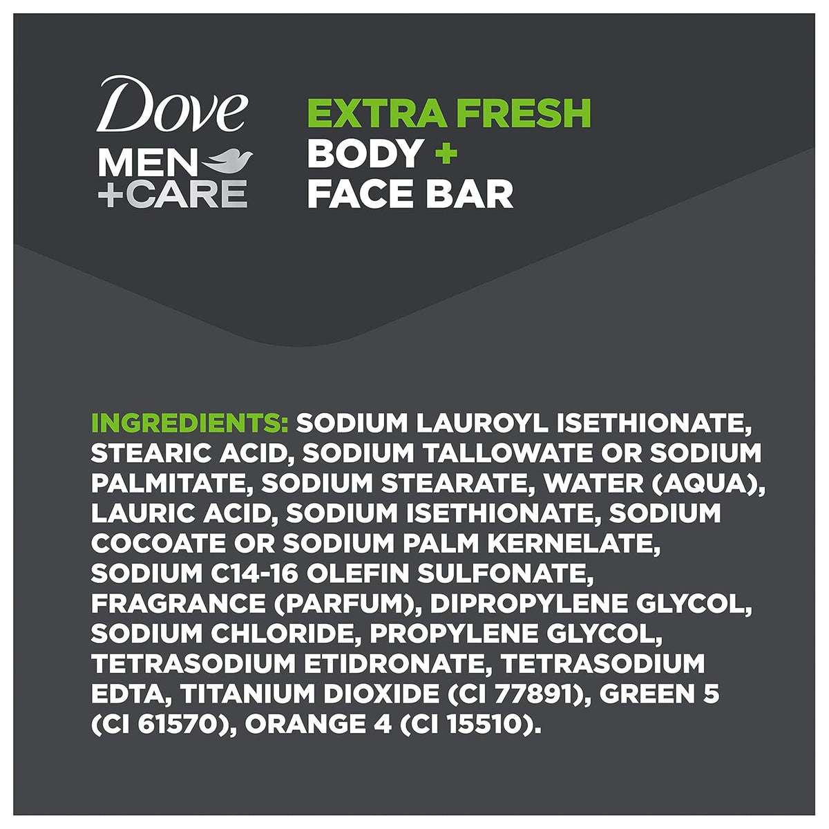 DOVE MEN + CARE Body Face and Shave Bar Extra Fresh – All-in-One Bar That Speeds Up the Pre-Work Grooming