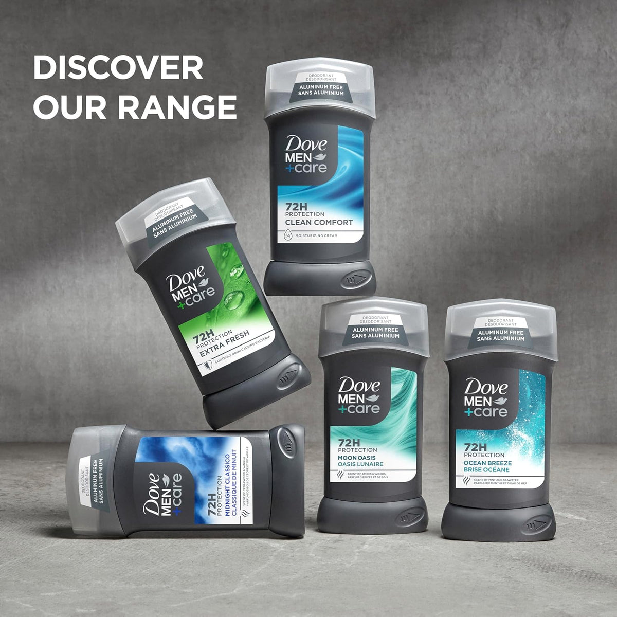 Dove Men+Care Clean Comfort Stick – Stocking Stuffer Grooming Bundle for Health-Conscious Men