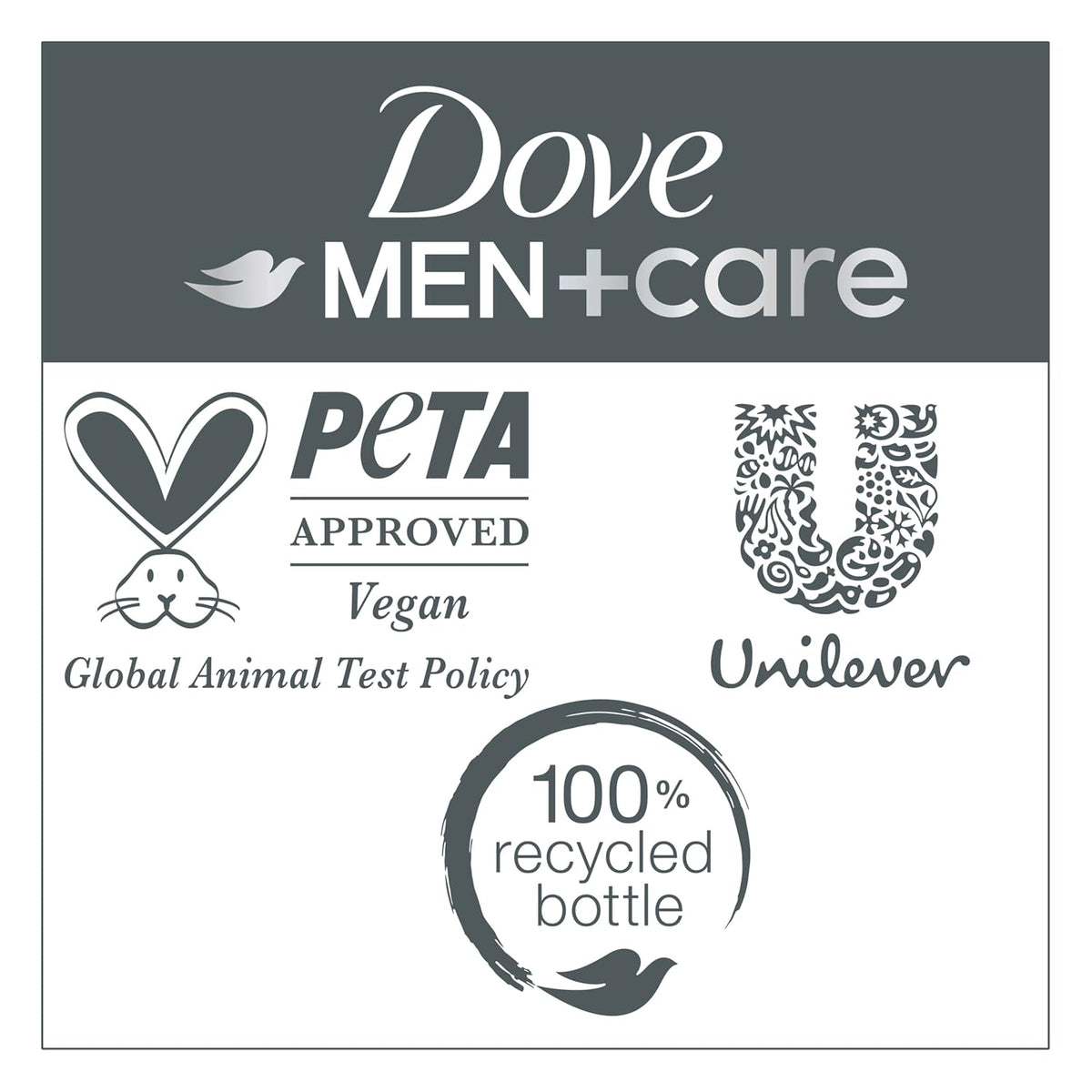 Dove Men+Care Fresh + Clean 2-in-1 Shampoo and Conditioner for Men – Fast Pre-Workout Hair and Scalp Refresh That Fits Any Schedule, 28 fl oz