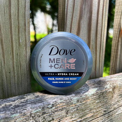 Dove Men+Care Ultra Hydra Cream – Holiday Stocking Stuffer for Him, Travel-Friendly All-Over Moisturizing Cream