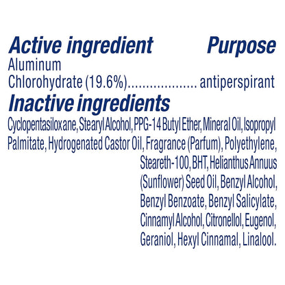 Dove Original Clean Antiperspirant for Women – Mindful Morning Self-Care Routine with Long-Lasting 24-Hour Freshness, Bathroom Vanity Essential, 2.6 oz, 6-Pack