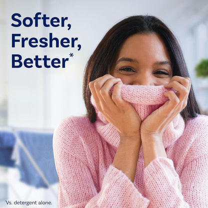 Downy Soft Fabric Conditioner April Fresh, 150 Loads, Family-Safe Softener for Baby Blankets Stuffed Animals and Toddler Towels