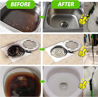 Drain Clog Remover - Stylish Utility Closet Must-Have for Polished, Well-Maintained Living Spaces
