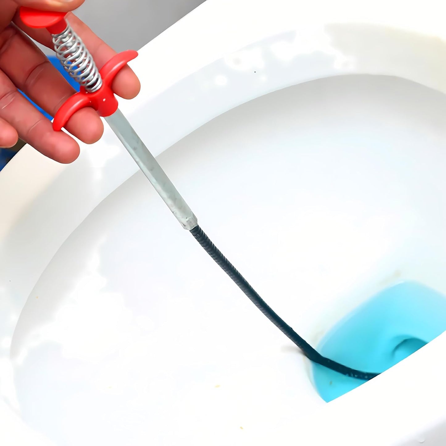 DrainWorx Drain Clog Remover – Heavy-Duty Drain Opener for Gutters and Patio Drains