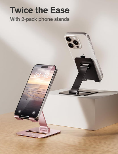 dual-folding hinge that collapses to pocket-friendly dimensions