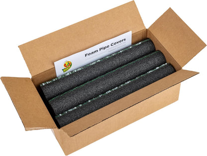 Duck Brand Foam Pipe Covers – Efficient Heat Retention for Energy-Conscious Homeowners, R-3.6 Wrap That Lowers Utility Bills on Hot Water Lines