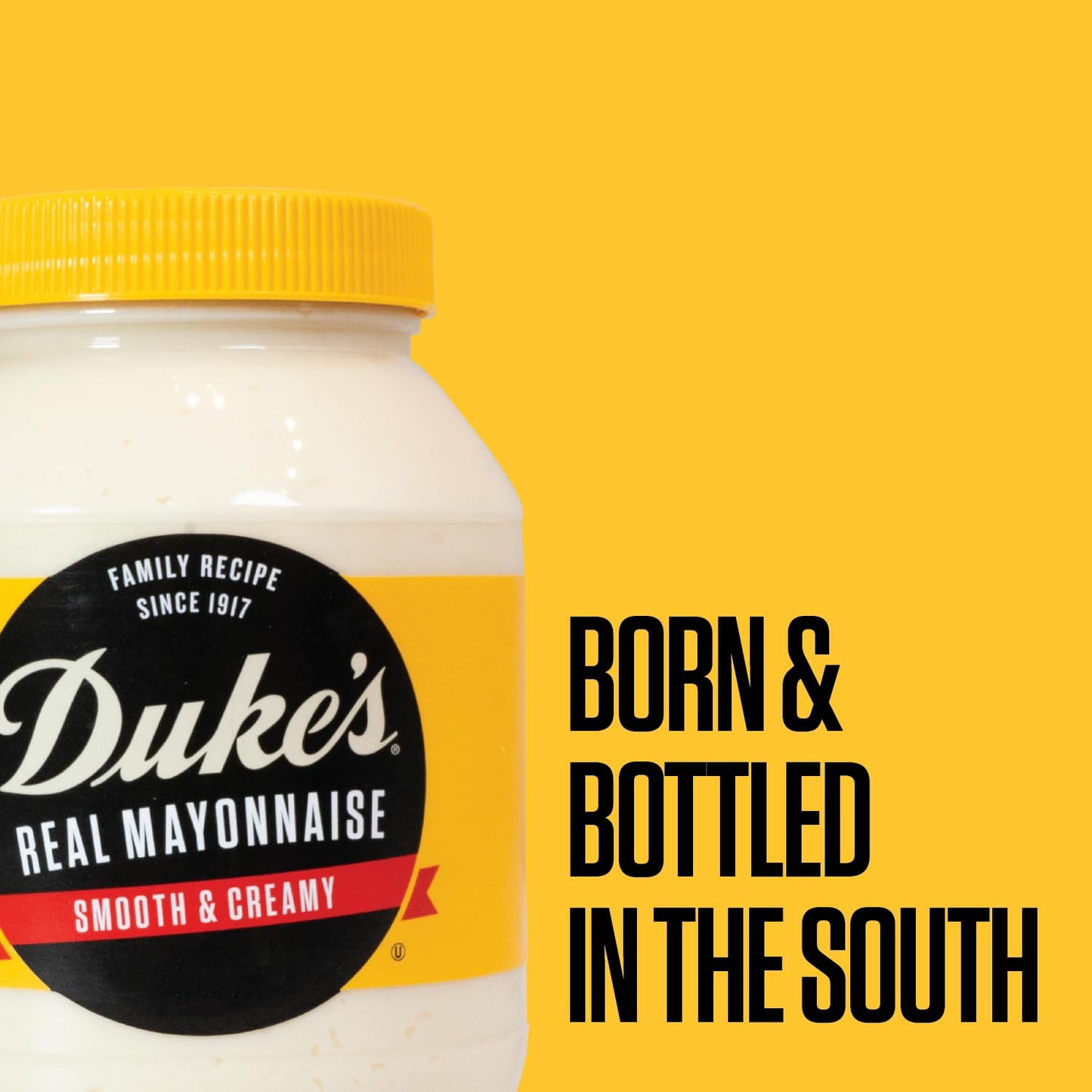 Duke's Real Mayonnaise Squeeze Bottle – Kid-Friendly Squeeze Bottle for Easy Sandwich Making, 18 Ounce