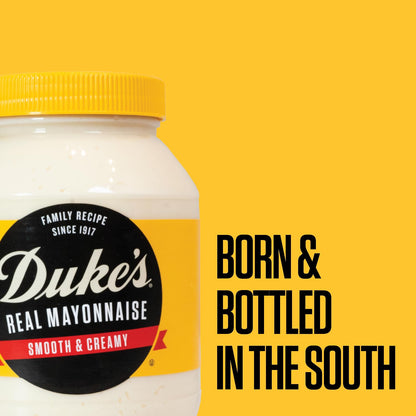 Duke's Real Mayonnaise Squeeze Bottle – Kid-Friendly Squeeze Bottle for Easy Sandwich Making, 18 Ounce