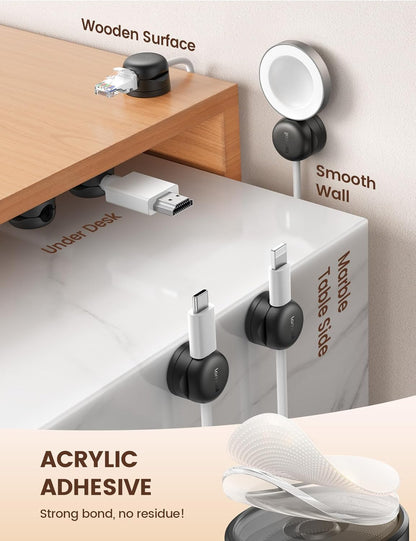 durable abs plastic construction (3.7g per clip) more robust than rubber alternatives