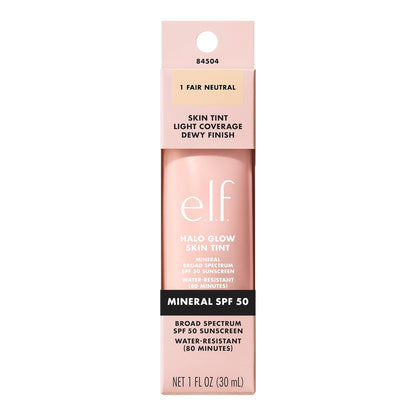 e.l.f. Halo Glow Skin Tint SPF 50 — Luxury-Skincare Feel for Mom on Mother's Day