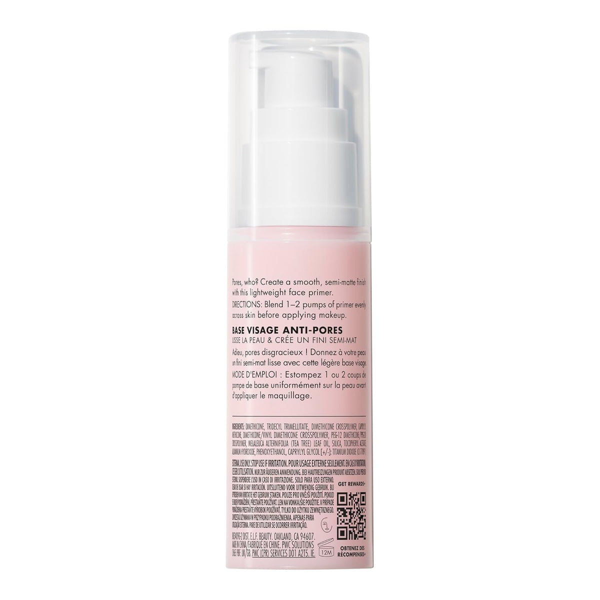e.l.f. Poreless Face Primer – Efficient Touch-Up Essential for Professional Settings, Shine-Controlling Formula