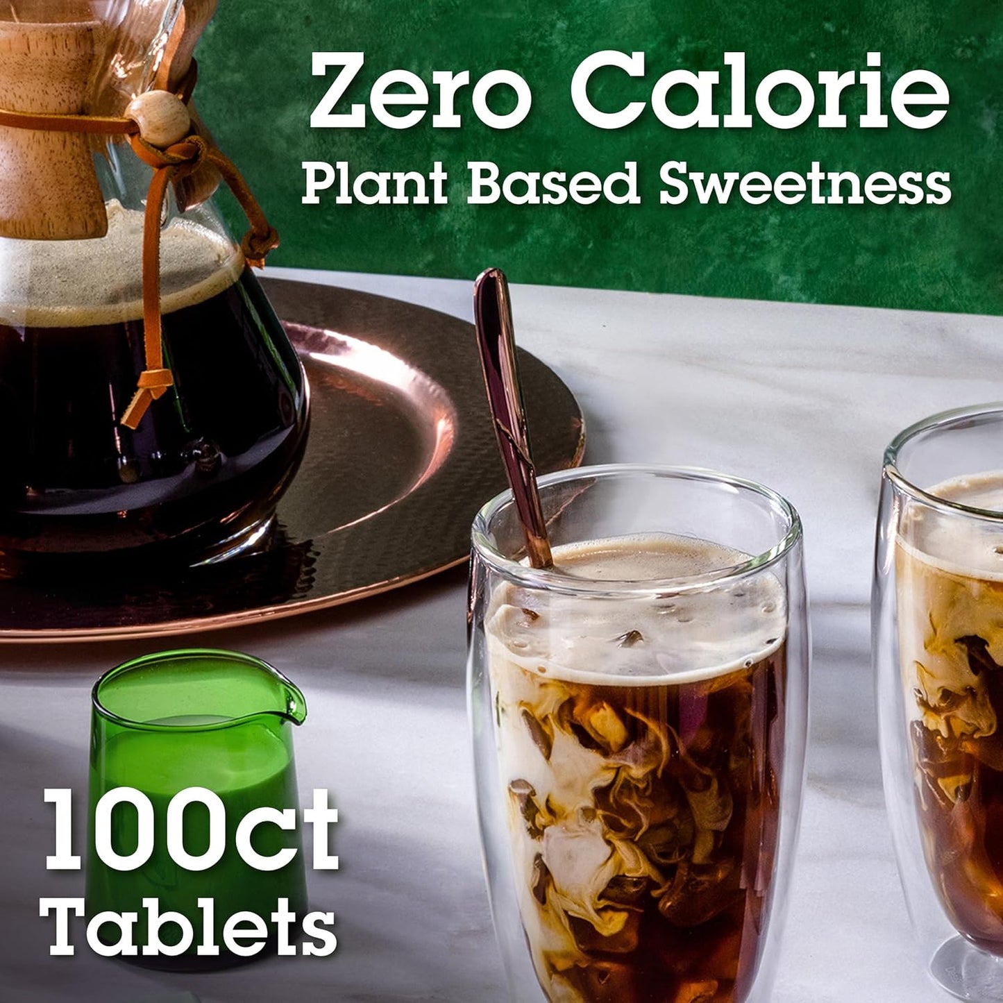 each tablet equal in sweetness to approximately 1 teaspoon of sugar