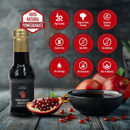 Eastanbul Pomegranate Molasses – Curated Holiday Gift for Vegan and Plant-Based Home Cooks