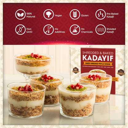 Eastanbul Ready-to-Use Kataifi – Three-Ingredient Halal Dough for Nourishing Family Pudding and Feel-Good Treats