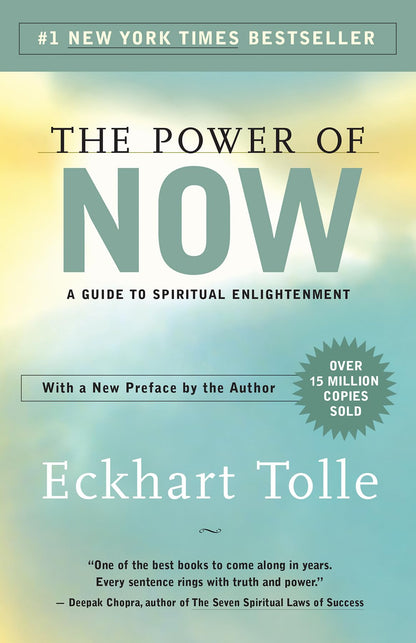 Eckhart Tolle The Power of Now – Coffee Table Gift Book for a Friend Starting a Self-Care Journey