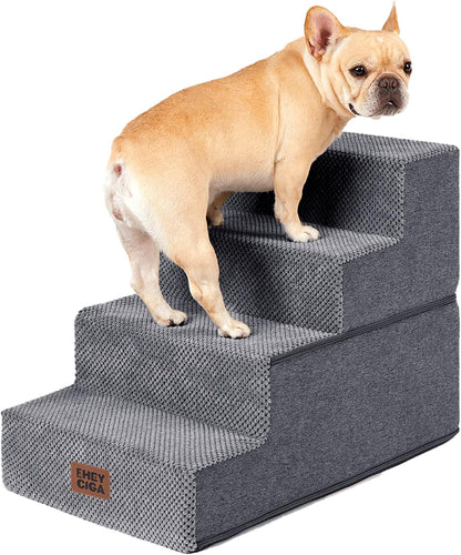 EHEYCIGA Pet Steps for Small Dogs – Gift-Ready Foam Stair for Friends With Aging Pets