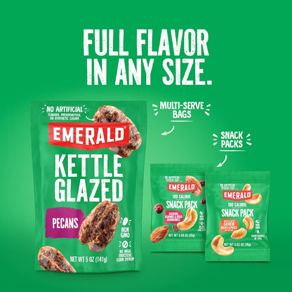 Emerald Nuts Cashew Almond Cranberry Snack Box – Care Package Gift for Coworkers and Teachers