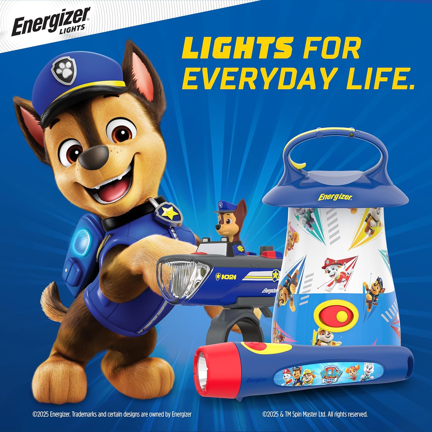 Energizer PAW Patrol LED Flashlight Bundle – Batteries-Included Gift for Grandparents to Give Grandkids