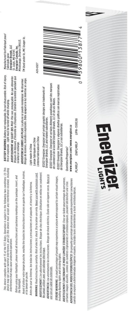 Energizer X400 Impact-Resistant Penlight for First Responders, Dependable Field Light for Search and Inspections