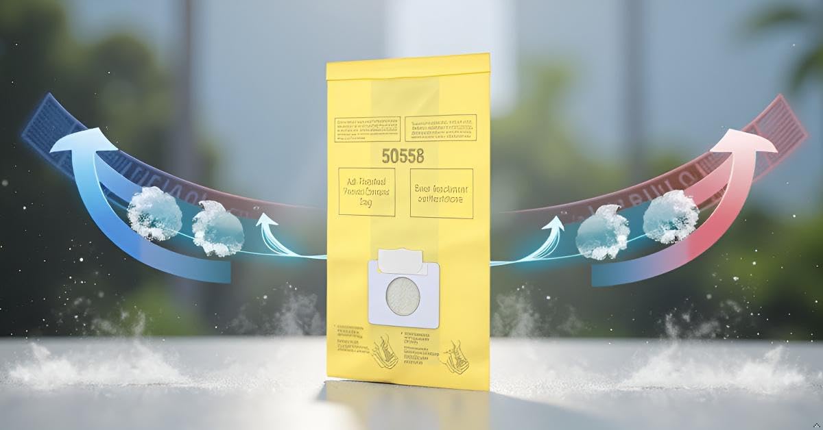Envirocare Allergy-Friendly Vacuum Bags Compatible with Kenmore 50558 and Panasonic MC-V150M – Daily Relief for Pet Owners and Sensitive Households