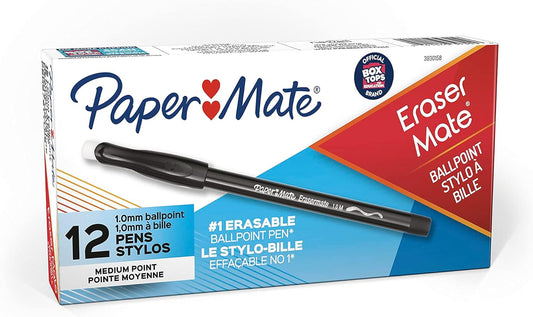 erasable, water-based black ink that wipes away cleanly